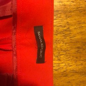 Red banana republic pants